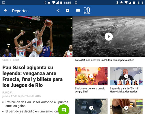 Aplicaciones Android para estar informado