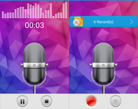 Aplicaciones Android para grabar sonido