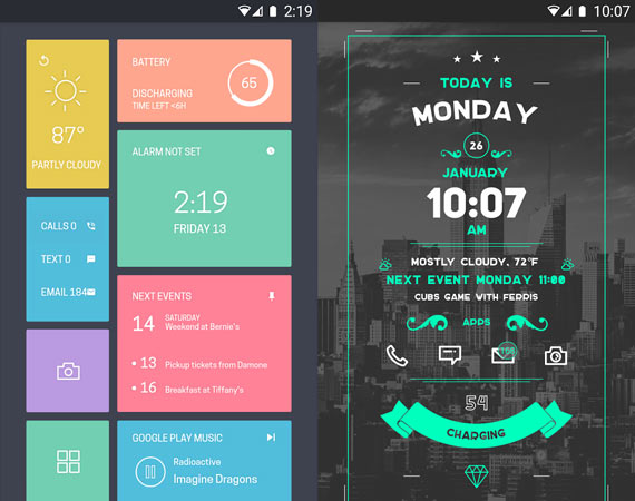 Widgets personalizados en Android