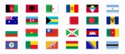 Iconos de banderas en PNG