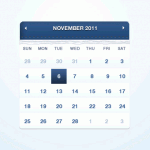 calendario gratis formato PSD