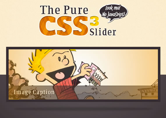 slider de imagenes sin javascript y con CSS3