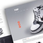 Preview de Pump, plantilla para web de producto en PSD