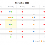 calendario gratis animado css3