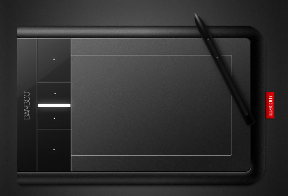 tableta grafica wacom bamboo fun para programadores