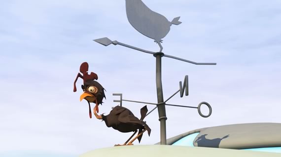 Vista previa de Robocoq, corto de animación