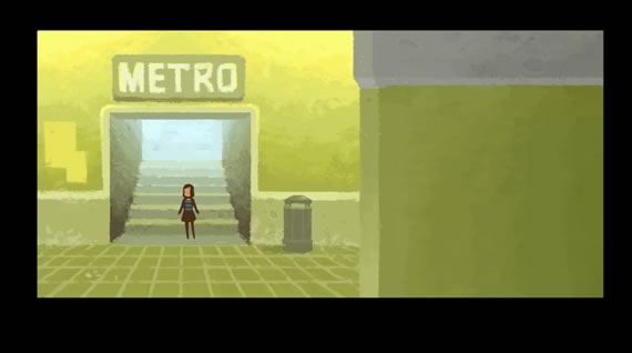 Vista previa de Metro, corto de animación