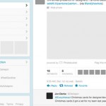 Vista previa de GUI de Twitter en PSD