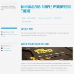 Theme minimalista para Wordpress