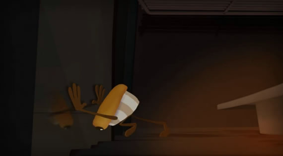 Screenshoot de Paddy Pan, corto de animación