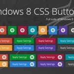 Vista previa de botones Windows 8 Metro en CSS