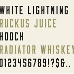 Moonshine Typeface