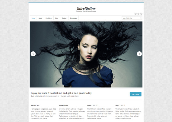 Interstellar: Theme responsive para Wordpress