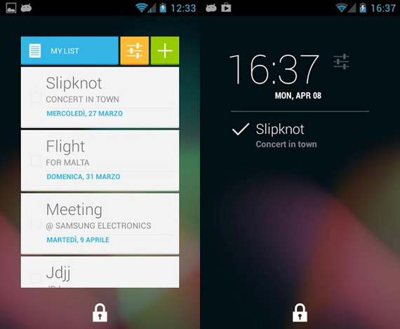 Lista de tareas para Android
