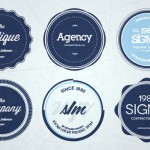 Badges Estilo Retro