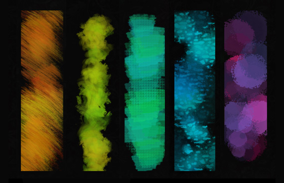 Brushes con texturas para Photoshop