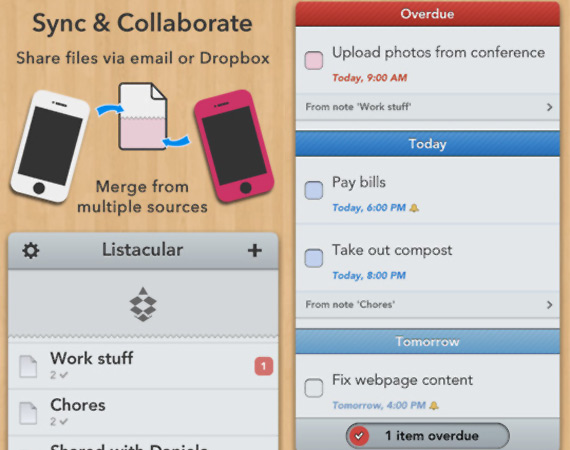 Listacular: Excelente to-do list para iOS