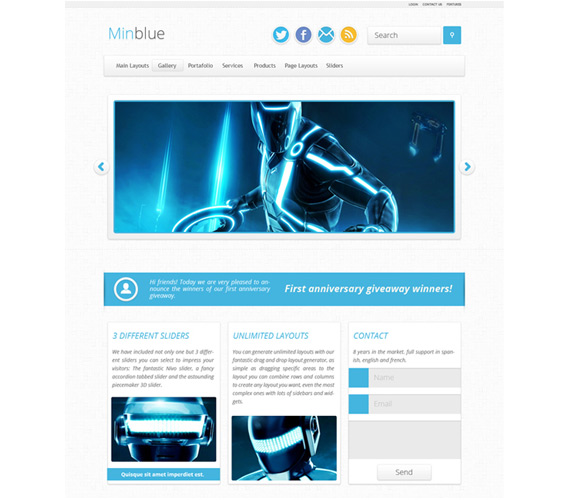 Minimal: Theme con múltiples formatos para Wordpress