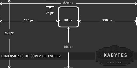 Previa de dimensiones de la portada de Twitter