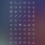 Completo set de iconos estilo iOS: Inspired Line