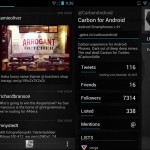 Cliente de Twitter para Android