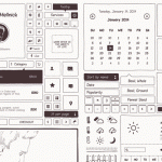 Basiliq: Completo set UI estilo sketchy