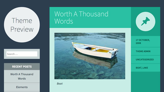 Flounder: plantilla para Wordpress