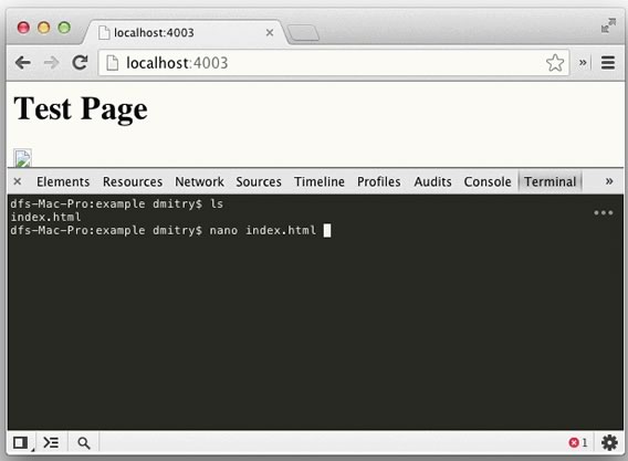 instalar una terminal en Google Chrome