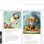 Theme minimalista para WordPress: Pieces