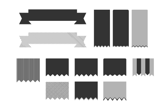 Minimal Vector Ribbons