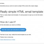 HTML Email Template