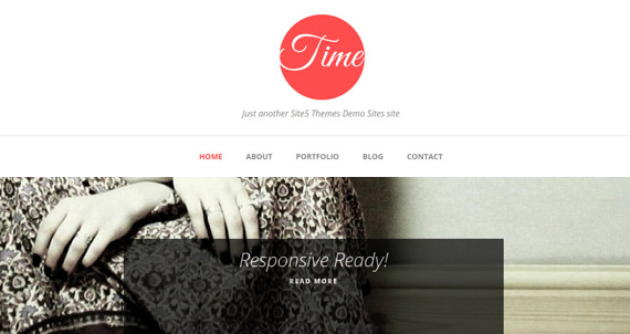 Temas gratis para WordPress: Time