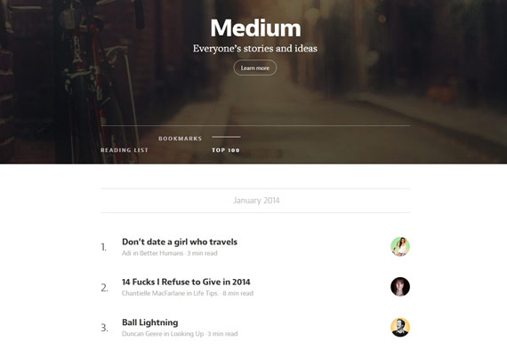 Medium: Ideas e historias desde el mundo entero