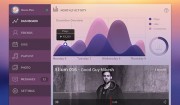 Music Dashboard PSD