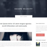 Escape Velocity: Theme HTML5 corporativo