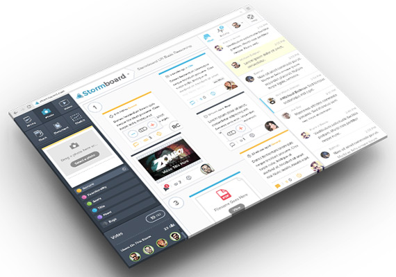 Stormboard: Ideas grupales para proyectos