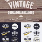 Customizable Vector Vintage Style Logo Designs