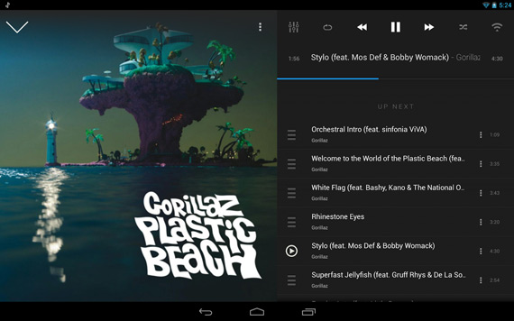 Aplicaciones Android para escuchar música