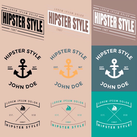 Hipster Vector Pack