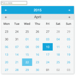 datepicker material design angular