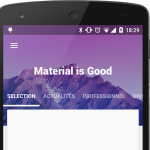 Recurso gratuito para Android: Material View Pager