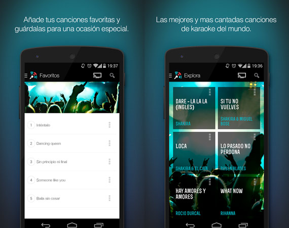 Los mejores karaokes para Android