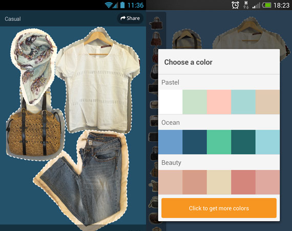 Apps Android gratis sobre moda